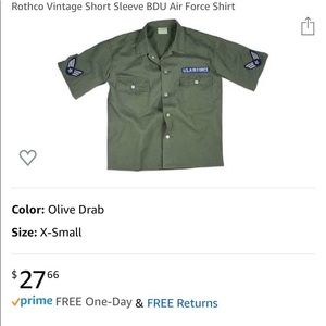 Authentic vintage shirt